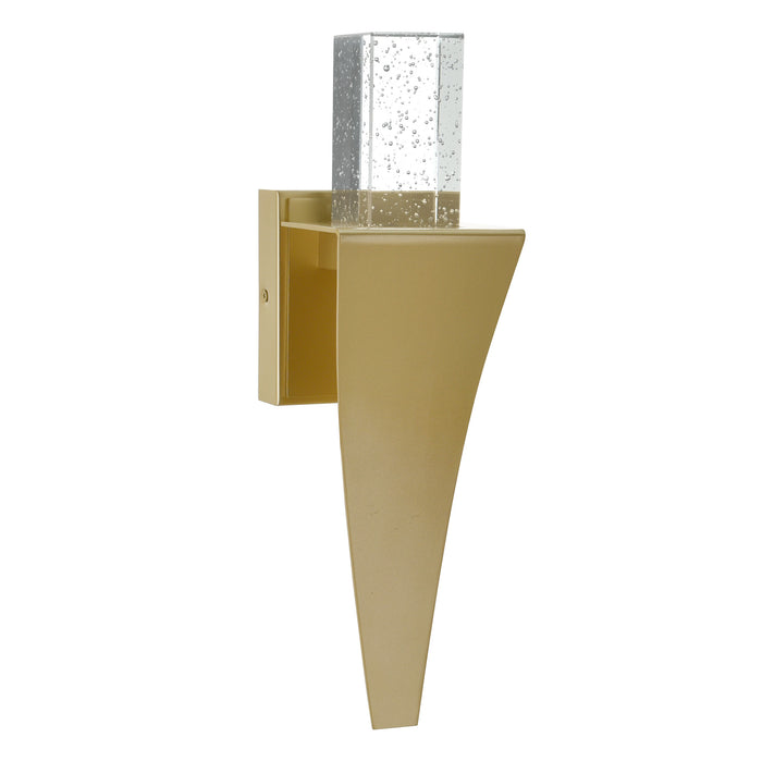 Catania Wall Lights Satin Gold Integrated LED