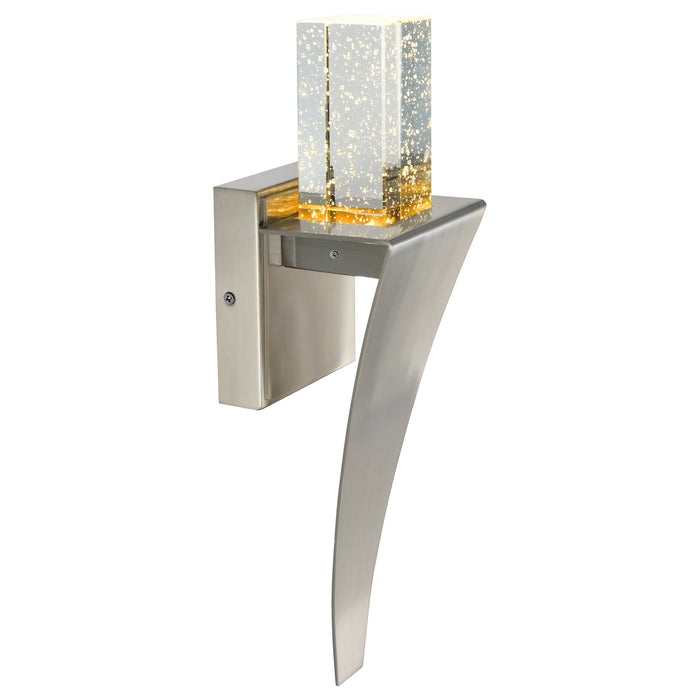 Catania Wall Lights Satin Nickel LED Metal