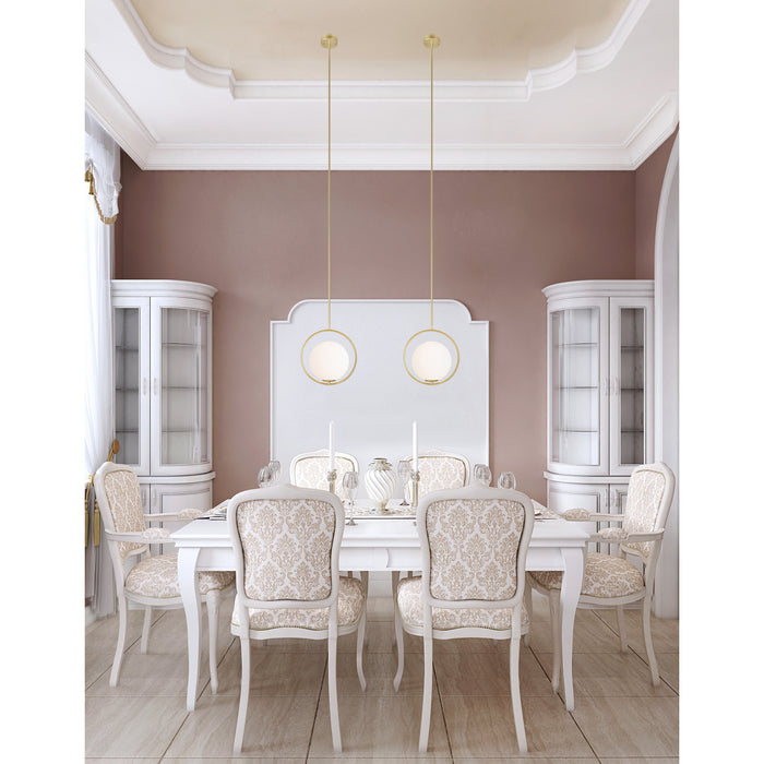 Celeste Pendants 1 Light Medallion Gold
