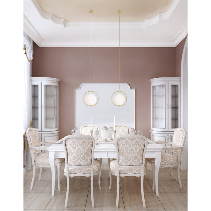 Celeste Pendants 1 Light Medallion Gold