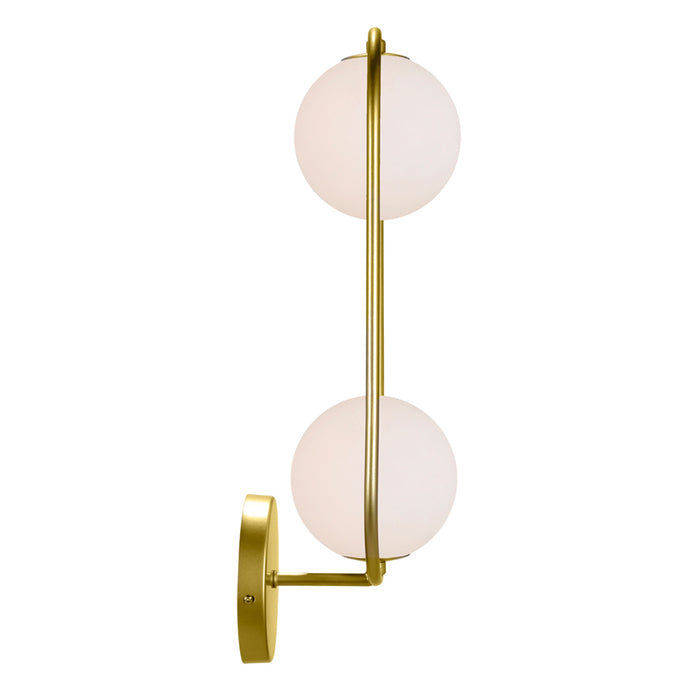 Celeste Wall Lights 2 Medallion Gold Metal