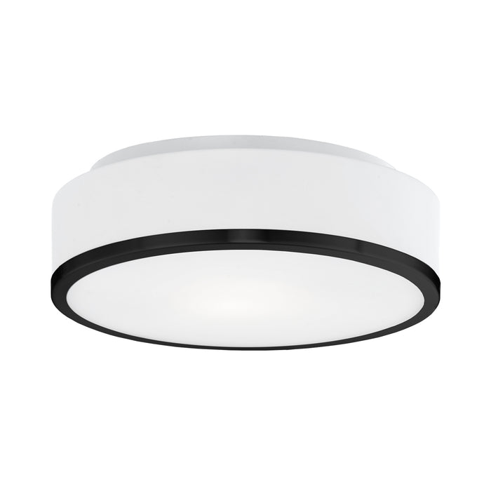 Charlie 12-in Steel Flush Mount