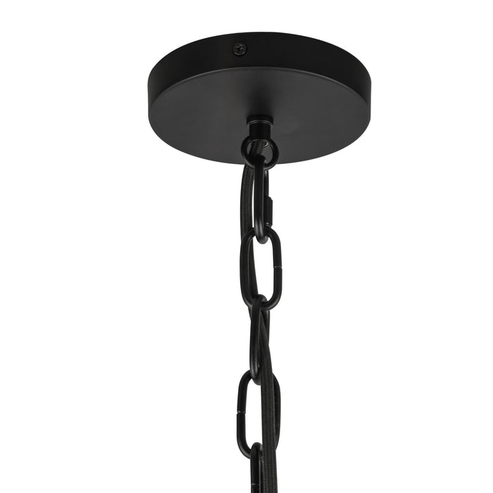 Cherise 12-in Steel Pendant
