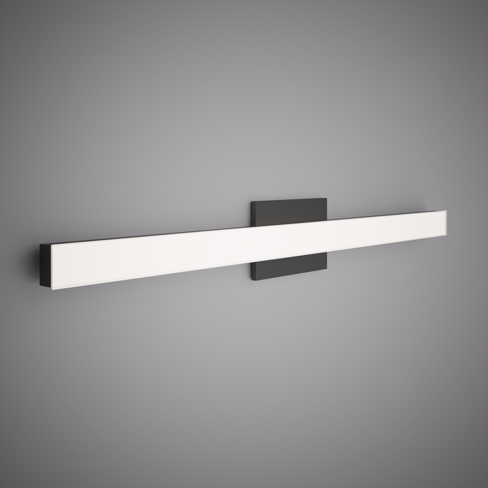Cloud 36-in Wall/Vanity Matte Black  Dimmable 40W