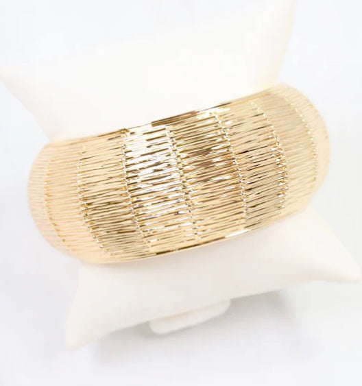 Coney Island Woven Hinged Bracelet