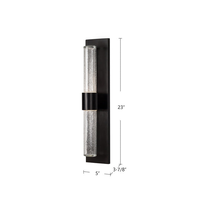 Copenhagen 18-in Aluminum Outdoor Wall Sconce