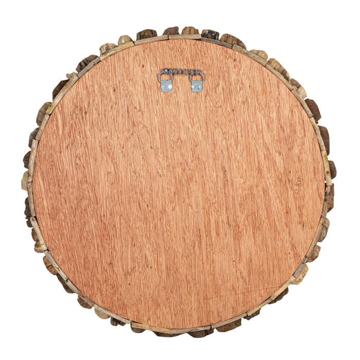 Creative Co-Op Round Driftwood Wall Décor