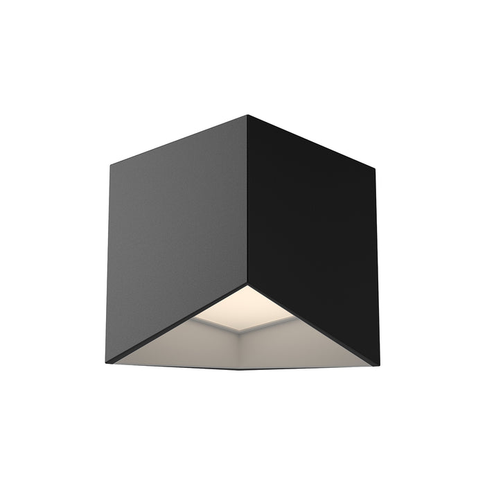 Cubix 5-in Steel Flush Mount