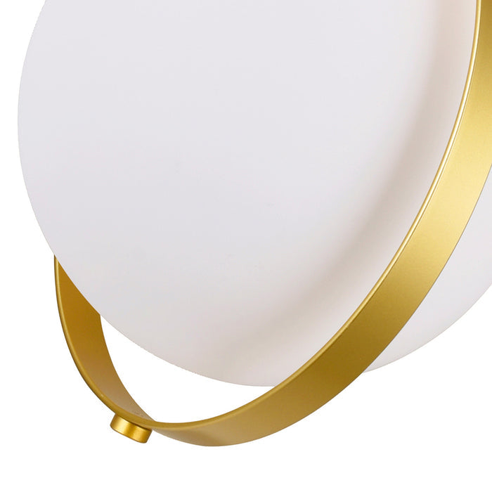 Da Pendants Brass Finish Metal Glass