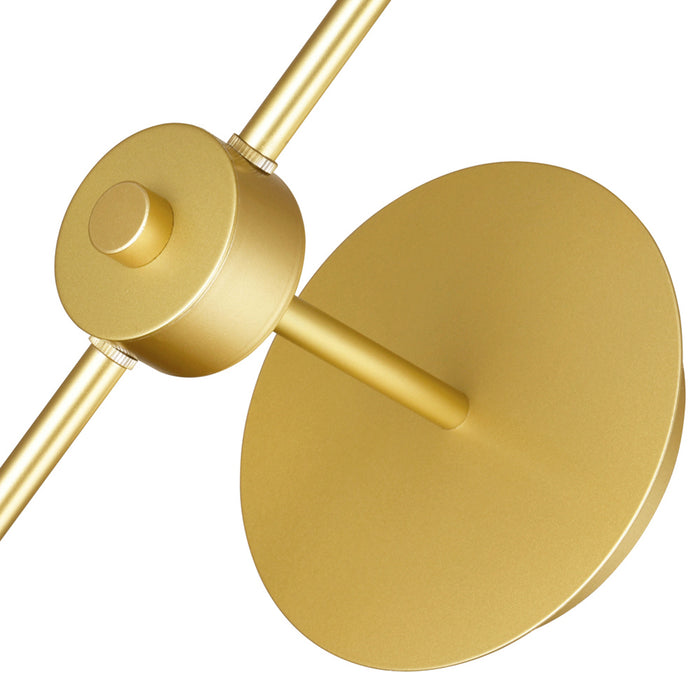 Da Wall Lights 1 Light Brass Finish