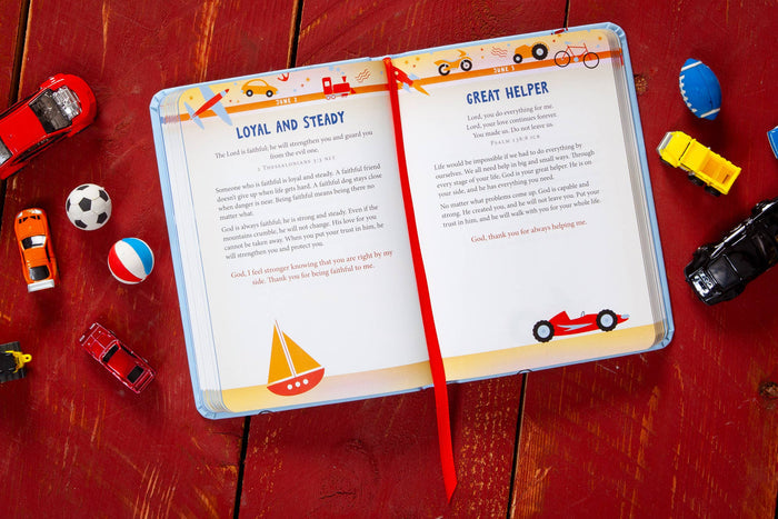 Daily Strength for Boys (Devotional, Ages 4-9)