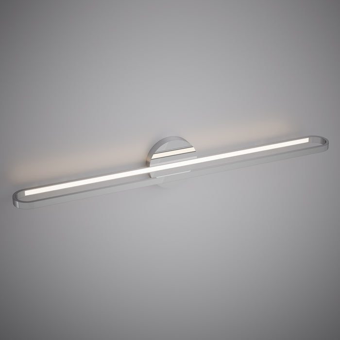 Daisy 36-in Vanity Light Polished Chrome  Dimmable 30W