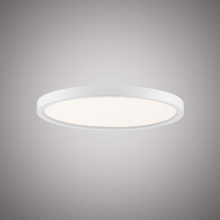 Disc 15-in  White  Dimmable 30W