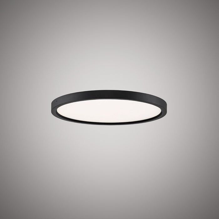 Disc 9-in  Black  Dimmable 18W