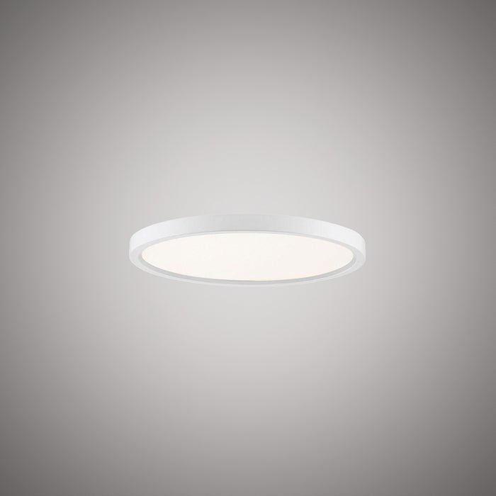 Disc 9-in  White  Dimmable 18W
