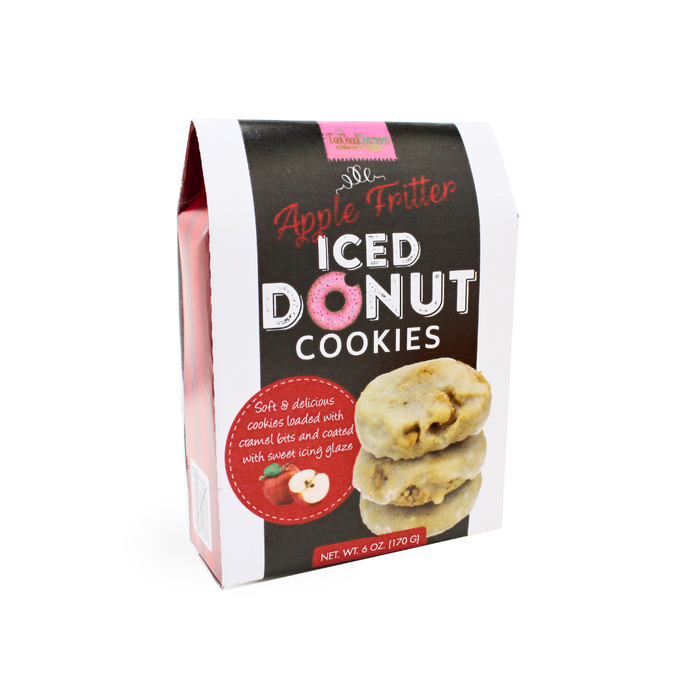 Donut Cookies - Glazed, Cinnamon, Apple Fritter