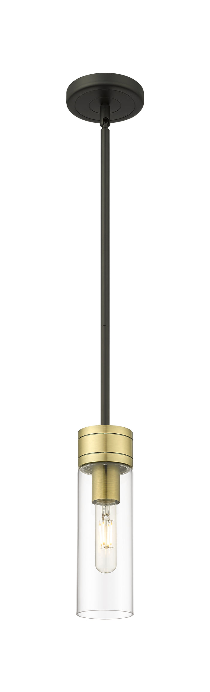 Black Antique Brass / Clear
