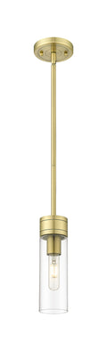 Downtown Urban Mini Pendant Antique Brass