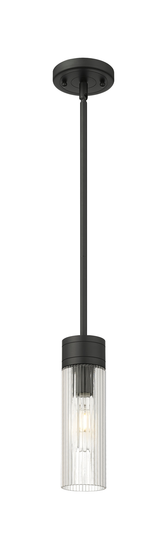 Matte Black / Striped Clear