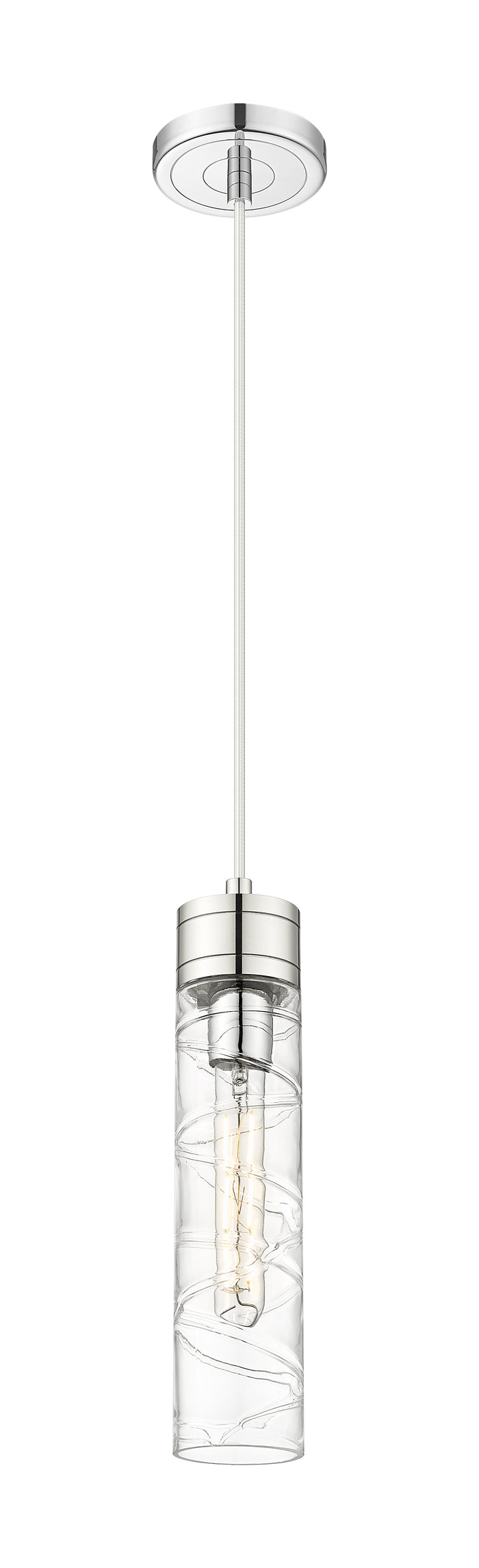 Polished Chrome / Deco Swirl