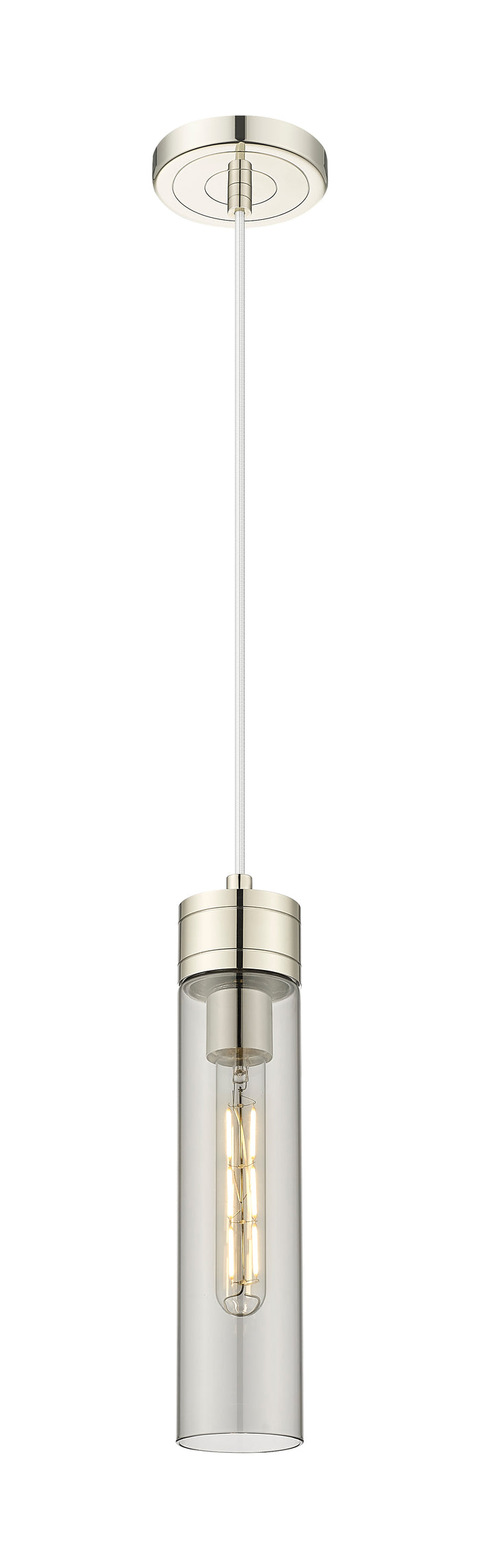 Polished Nickel / Light Smoke