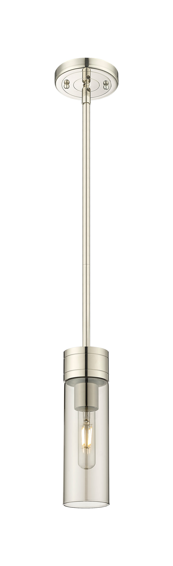 Polished Nickel / Light Smoke
