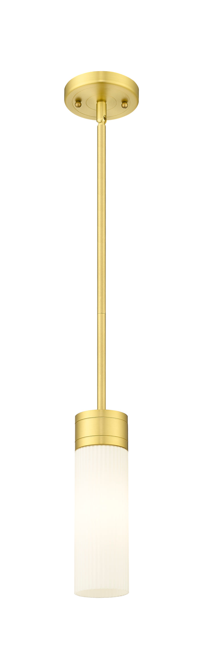 Satin Gold / Striped White