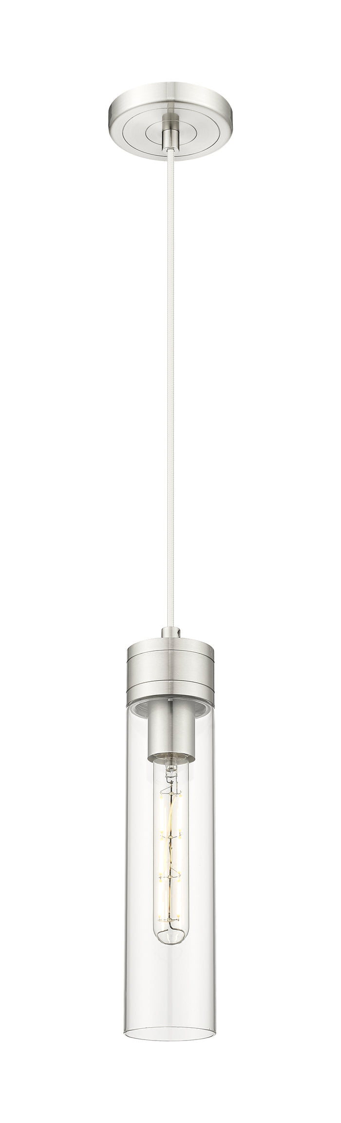 Satin Nickel / Clear