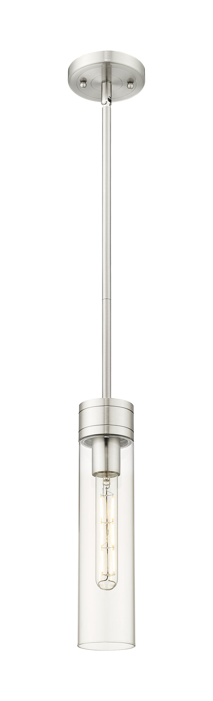 Satin Nickel / Clear