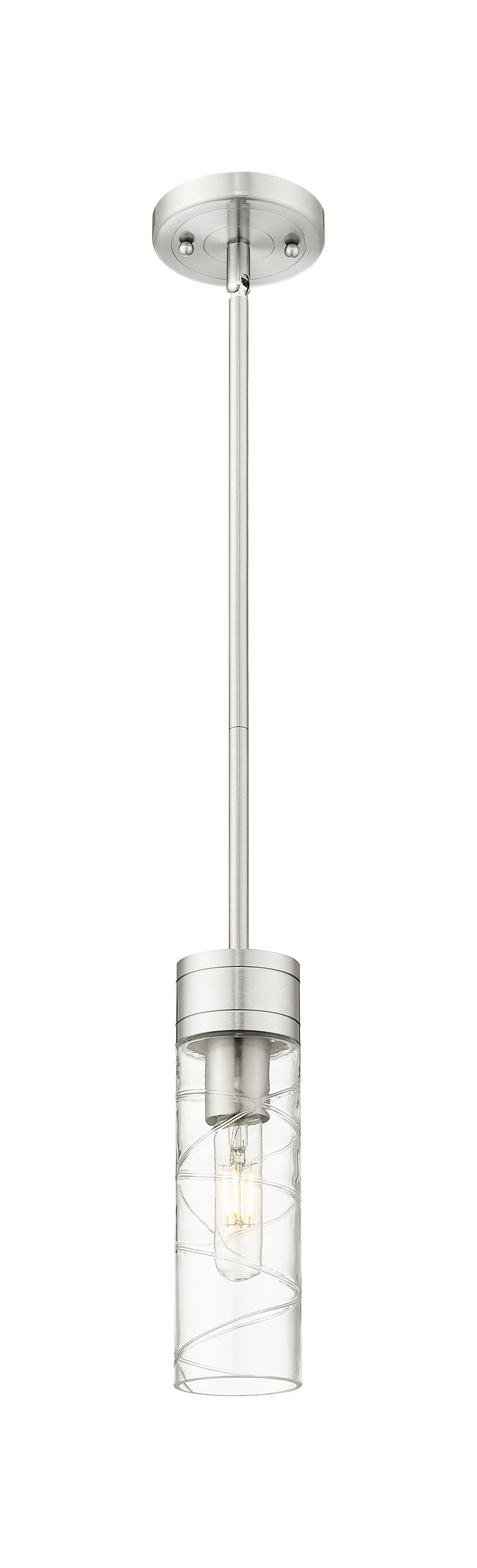 Satin Nickel / Deco Swirl