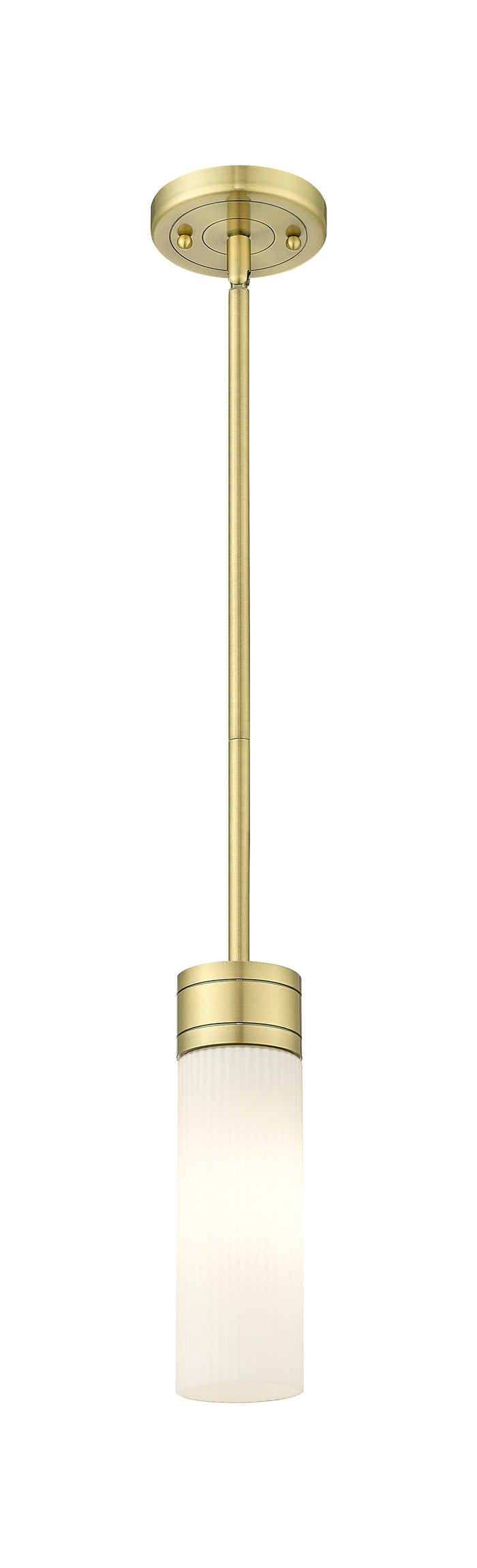 Downtown Urban Mini Pendant Antique Brass