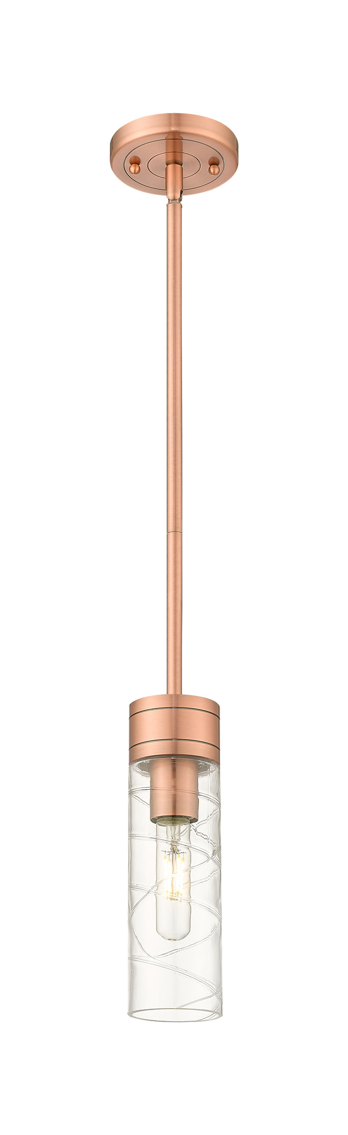 Antique Copper / Deco Swirl