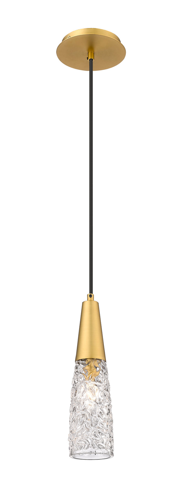 Downtown Urban Mini Pendant Brushed Brass
