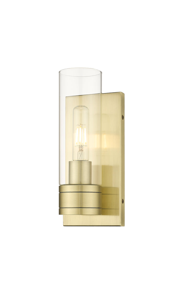 Downtown Urban Sconce Cast Brass