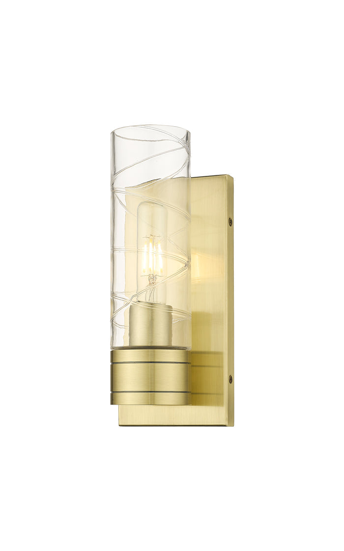 Downtown Urban Sconce Cast Brass