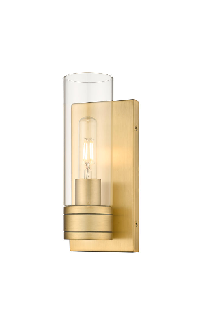 Brushed Brass / Clear