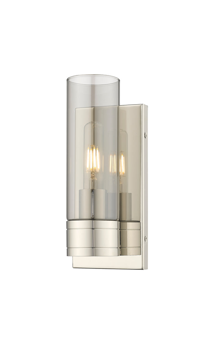 Polished Nickel / Light Smoke