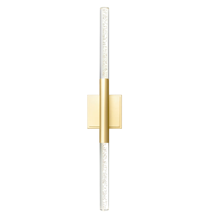 Dragonswatch Vanity Lights Satin Gold LED