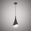 1 Lights Drop 7-in Pendant  Matte Black  Dimmable 60W