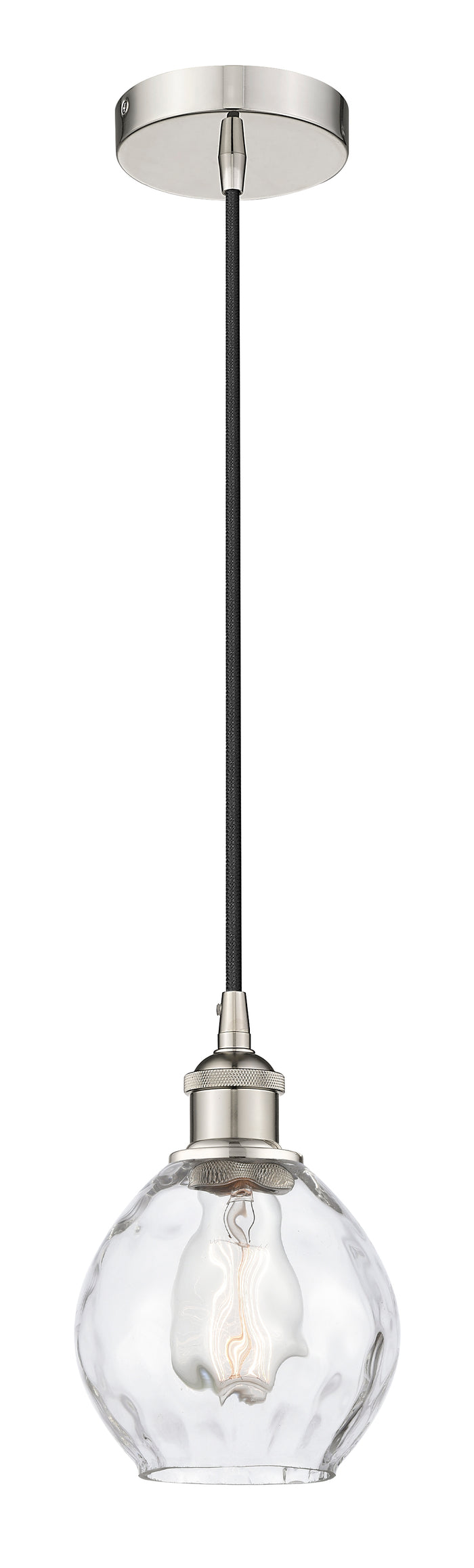 Edison Mini Pendant Antique Brass 6 Inch