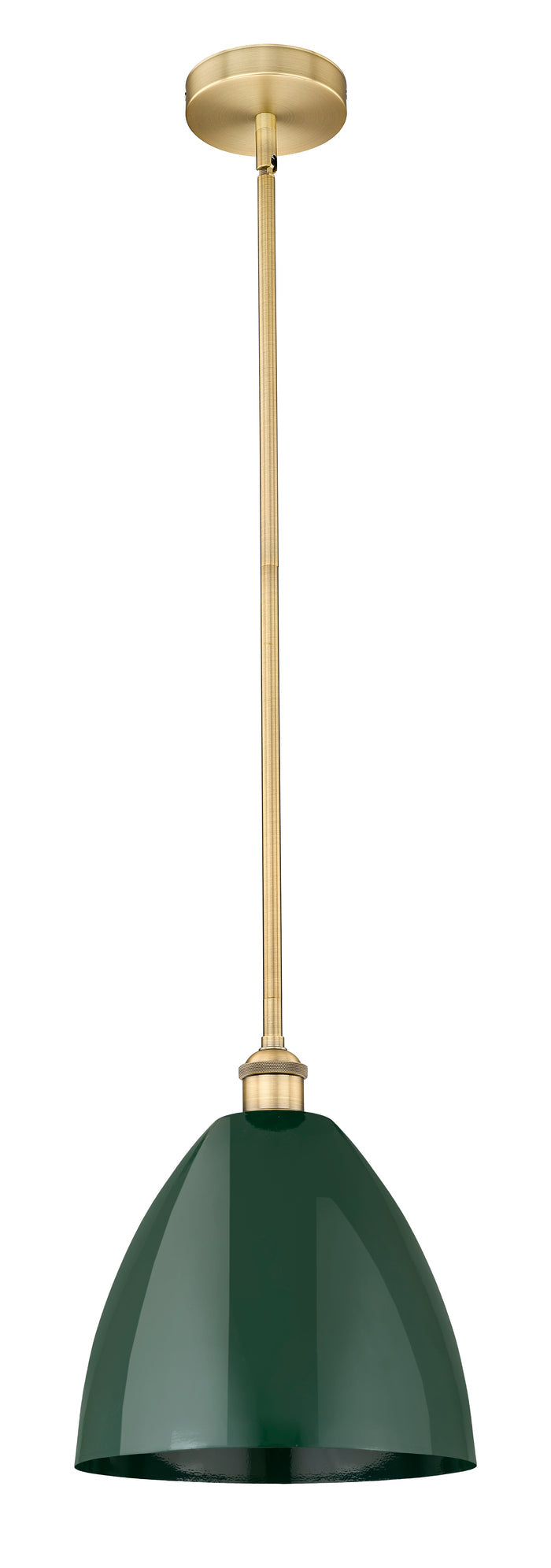 Brushed Brass / Green