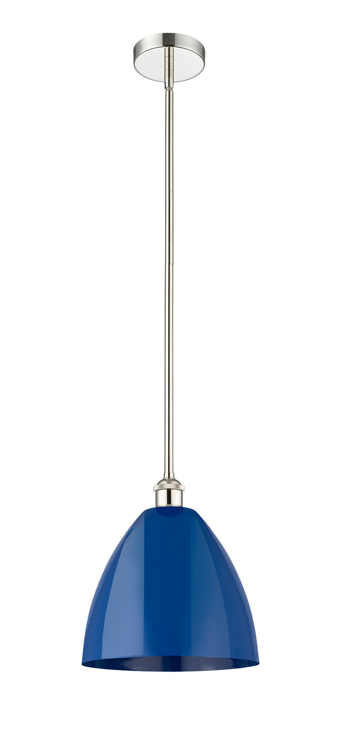 Polished Nickel / Blue