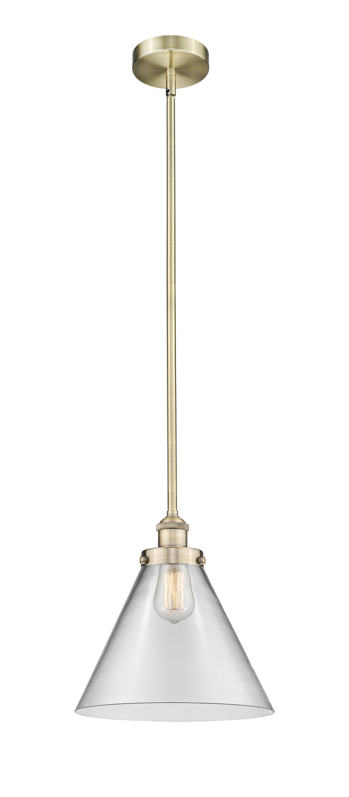 Edison Mini Pendant Antique Brass 6W