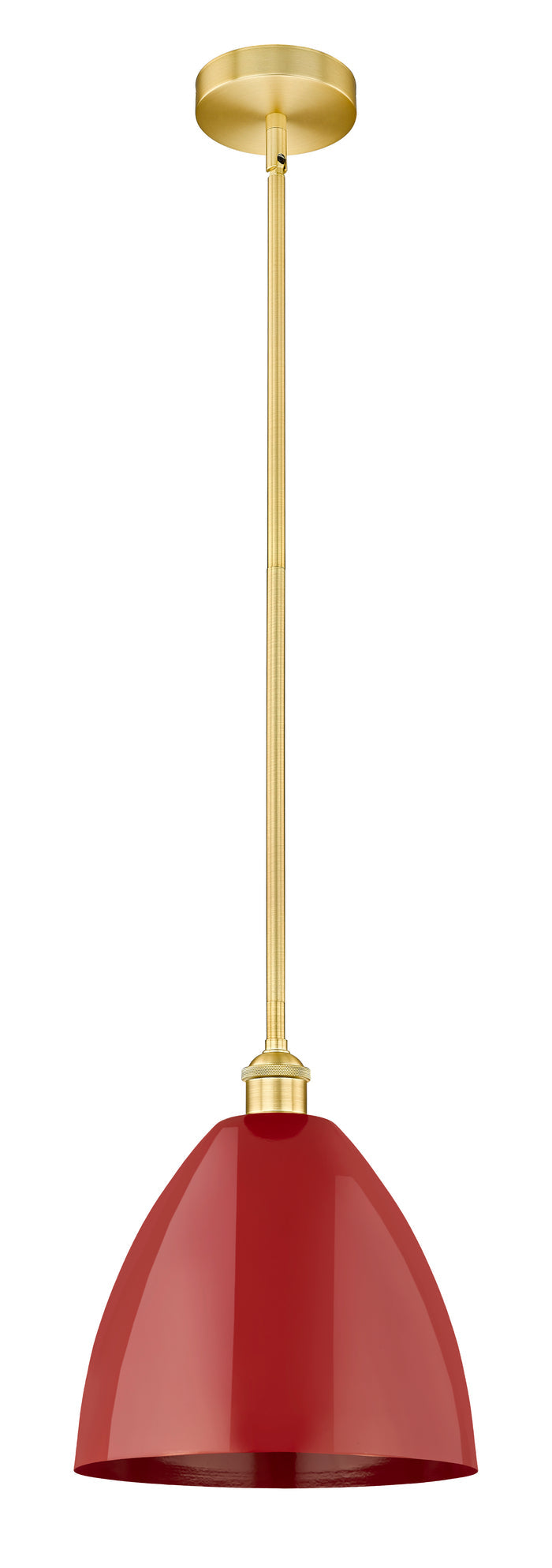 Satin Gold / Red