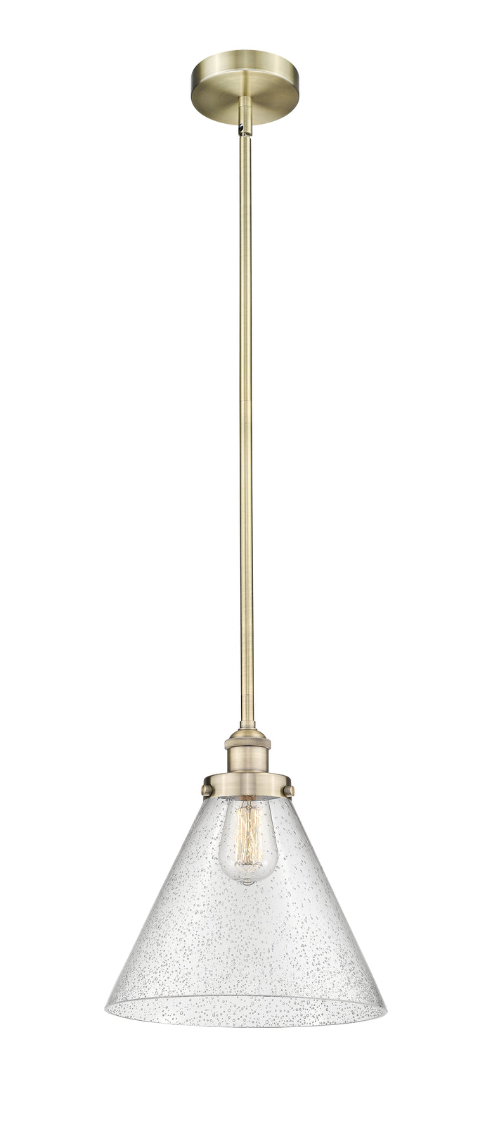 Edison Mini Pendant Antique Brass 6W
