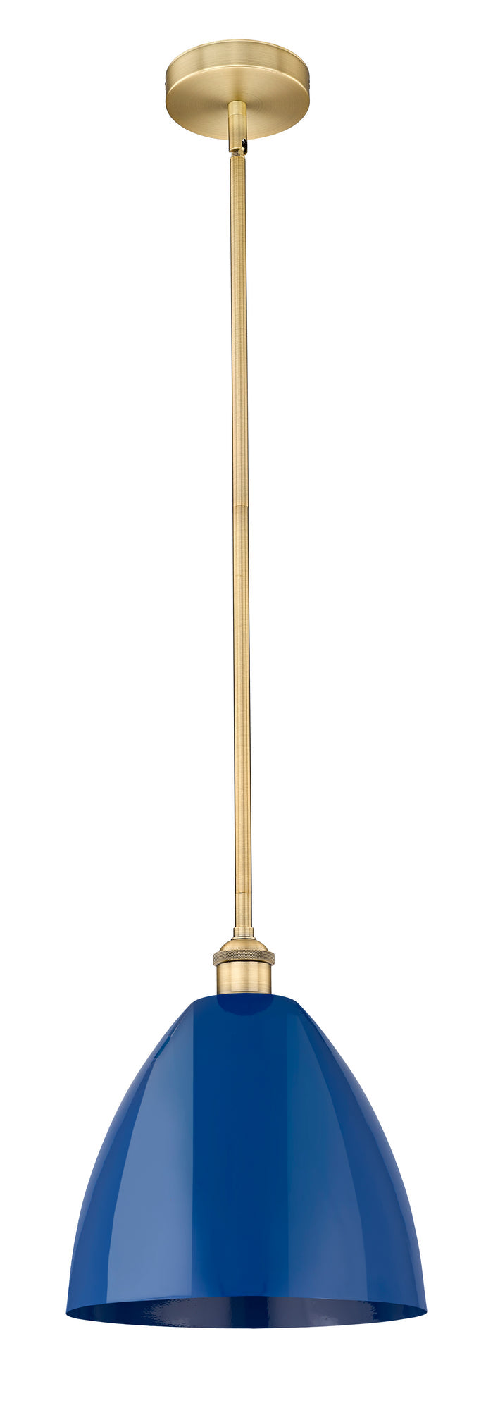 Brushed Brass / Blue