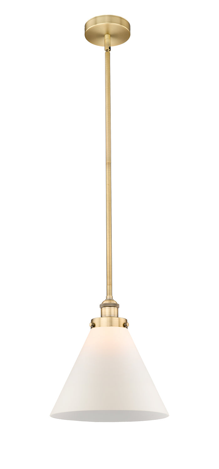 Brushed Brass / Matte White