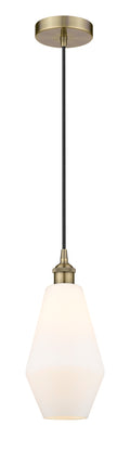 Edison Mini Pendant Antique Brass 7 Inch