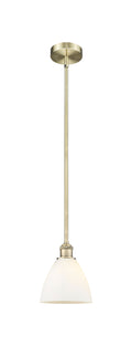 Edison Mini Pendant Antique Brass 9 Inches