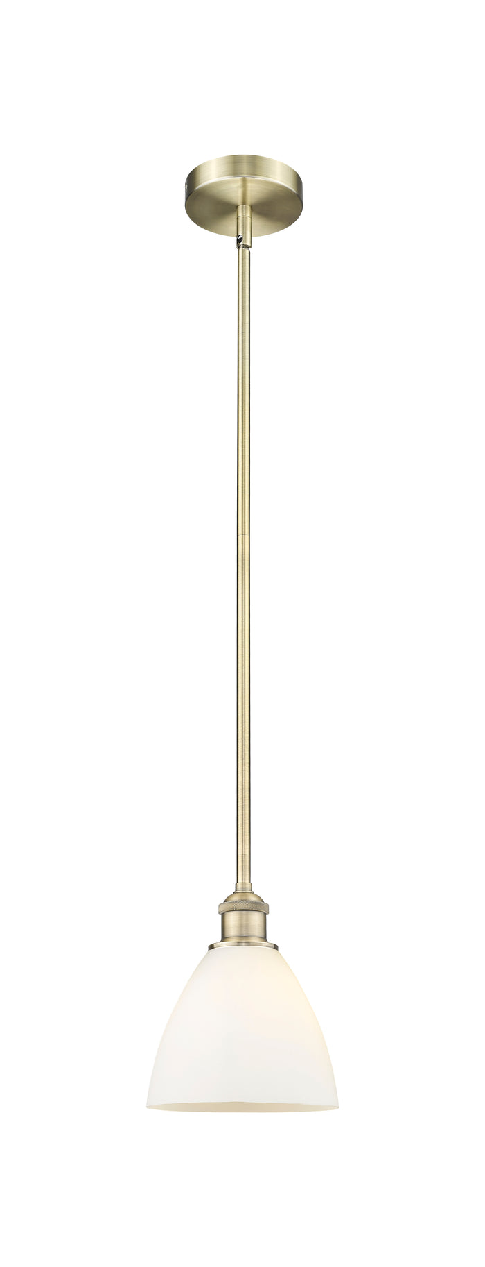 Edison Mini Pendant Antique Brass 9 Inches